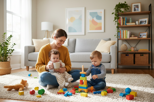 Two Under Two (or Close To It): Why the Baby + Toddler Struggle Is Real & How to Survive It